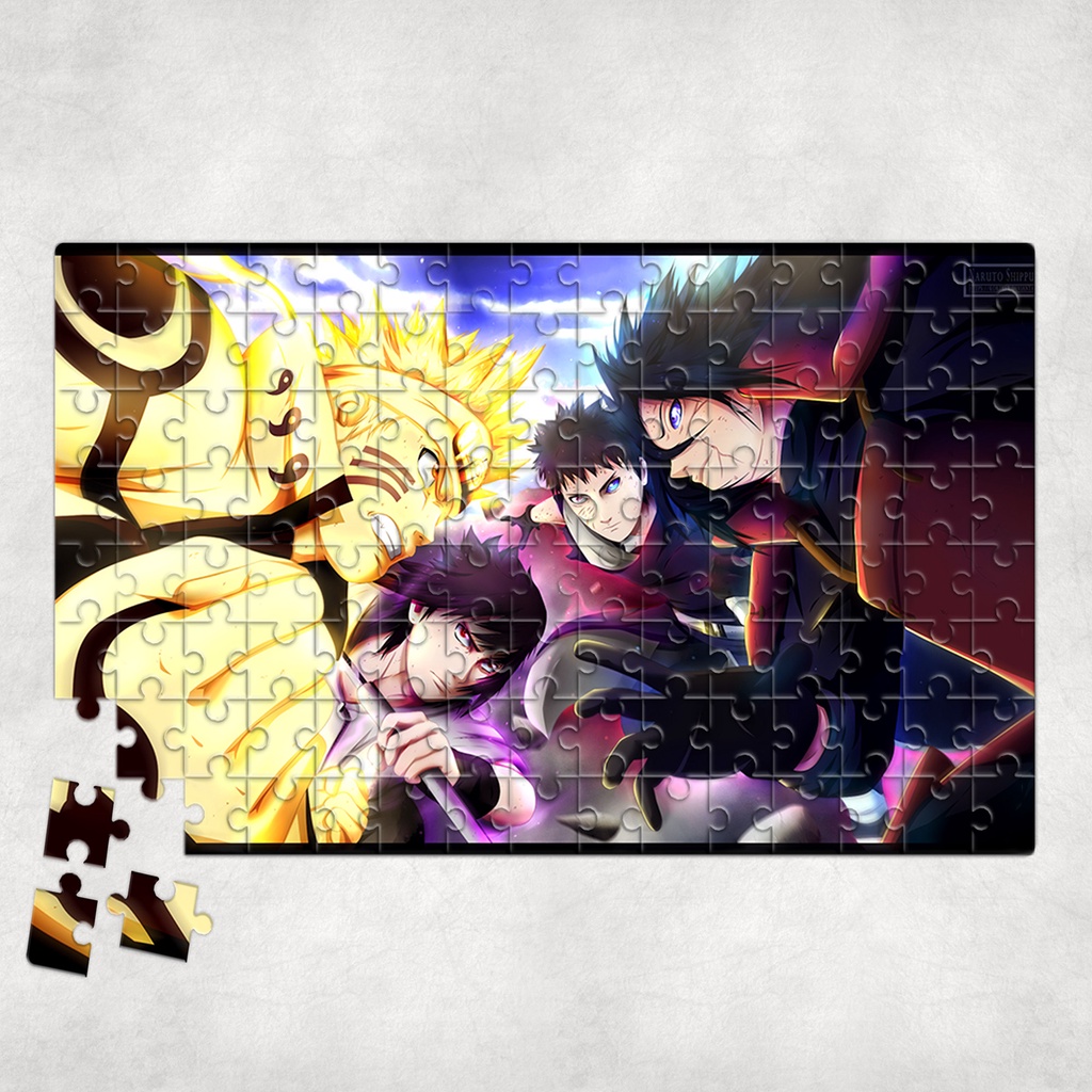 Tranh ghép hình NARUTO - Mẫu 15 - Nhận in theo yêu cầu