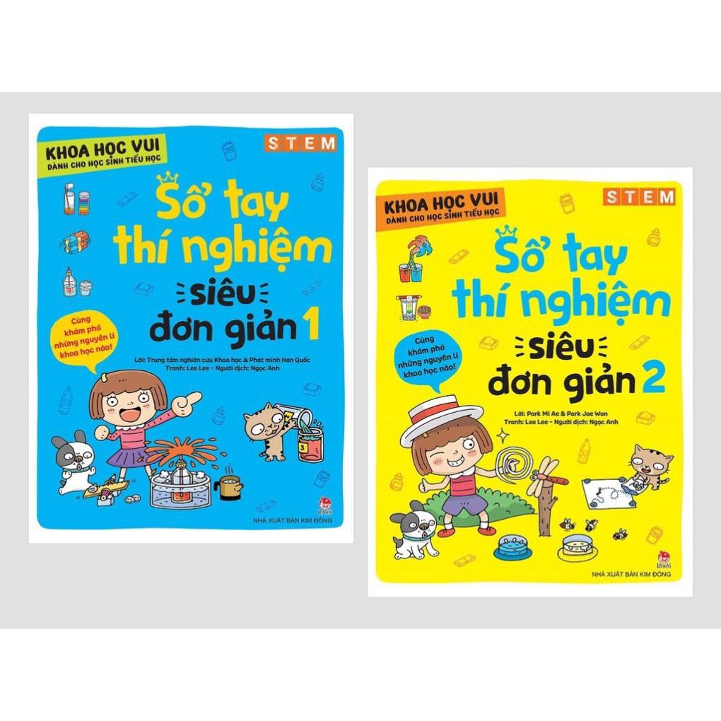 Sách – Khoa Học Vui Cho Học Sinh Tiểu Học – Sổ Tay Thí Nghiệm Siêu Đơn Giản