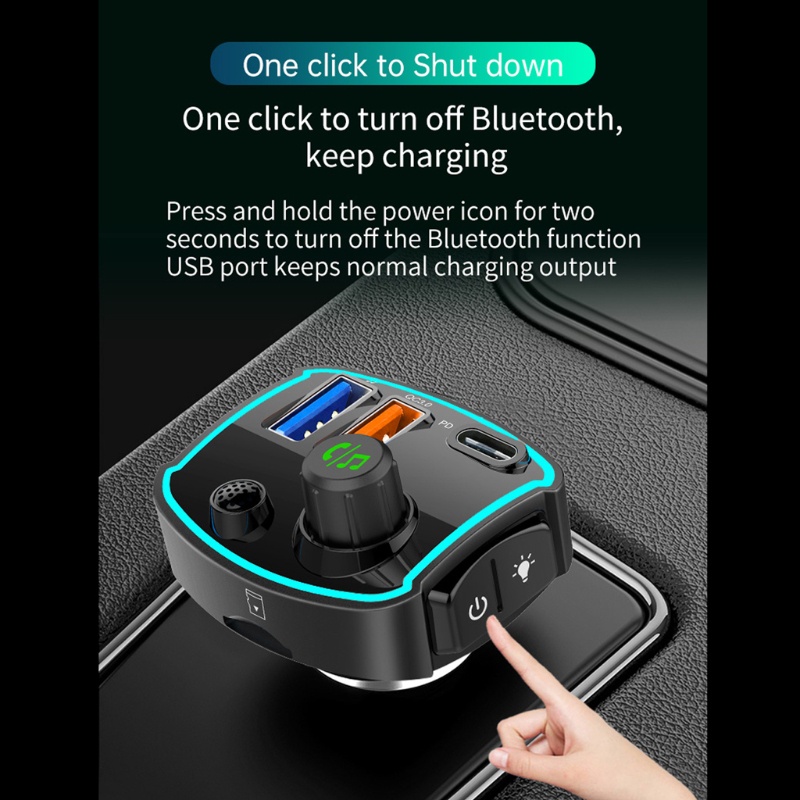 Radio Kỹ Thuật Số MP3-Player FM USB SUV PD18W Màn Hình LCD Cho Xe Hơi
