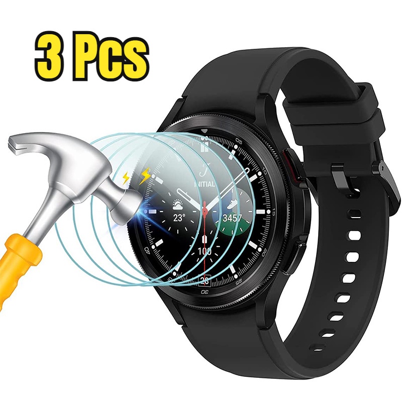 Set 3 kính cường lực 9H chống trầy chống nổ cho đồng hồ Samsung Galaxy 42mm 46mm