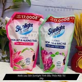 Nước Lau Sàn Sunlight Tinh Dầu Thảo Mộc Túi 2Kg