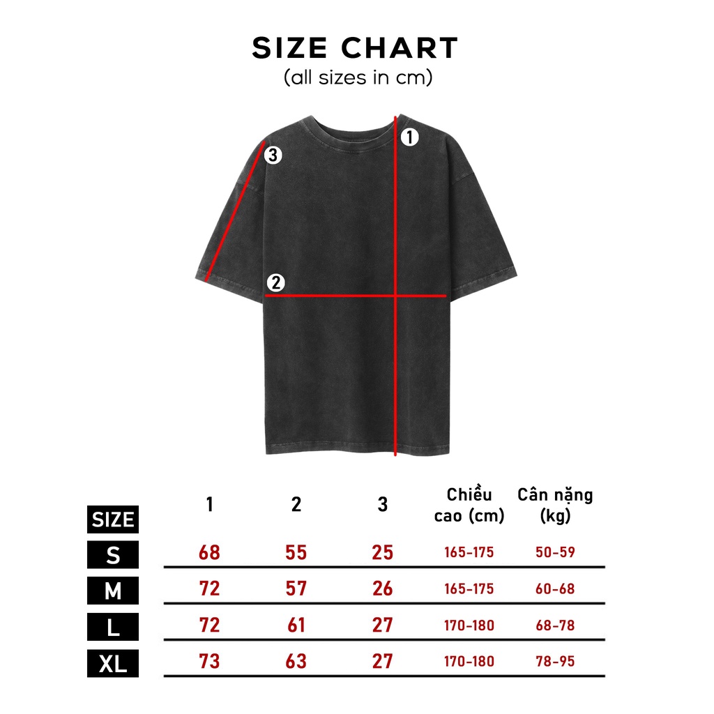 Áo thun tay lỡ FNOS oversize TSW chất liệu 100% cotton form rộng acid wash nhiều màu | BigBuy360 - bigbuy360.vn