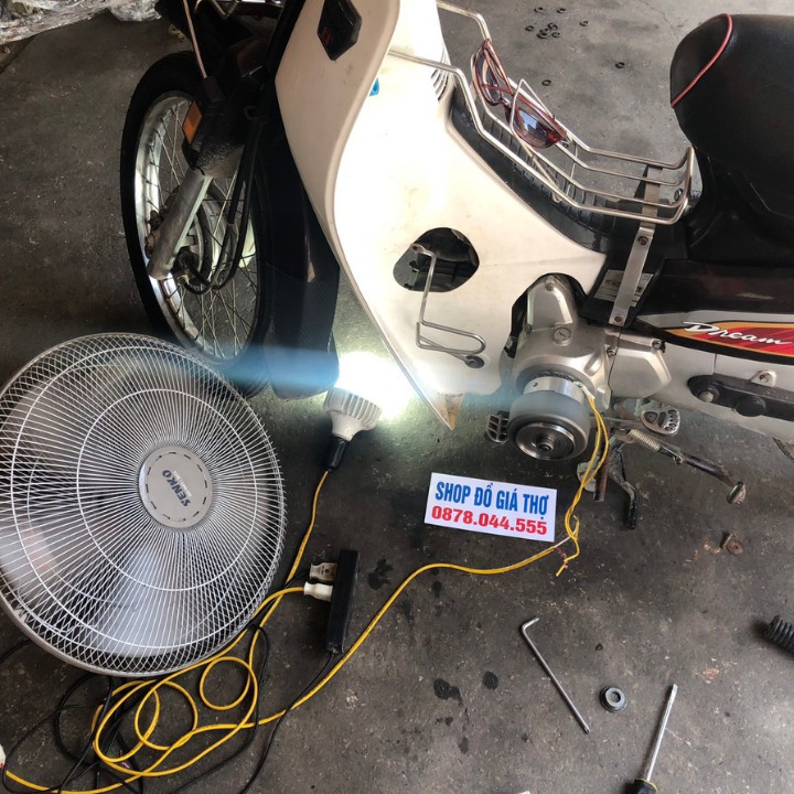 Củ Phát Điện Gắn Xe Máy Bộ Phát Điện Mini Gắn Xe Máy Điện Ra 220 V