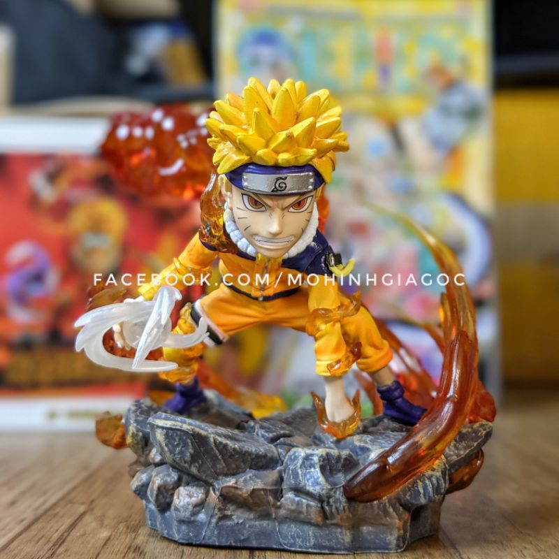 (Sẵn VN) Mô hình nhân vật Gaara 18CM - Naruto 11CM- Sasuke Chidori 11CM - Kakashi 10CM Có hộp