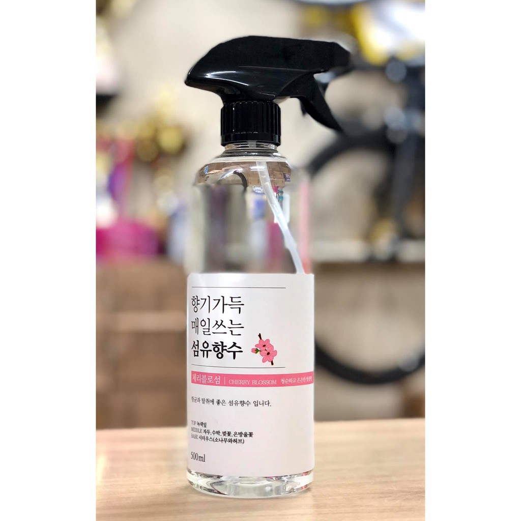 Xịt Thơm Quần Áo QUỐC DÂN Hàn Quốc Fabric Perfume/500ml