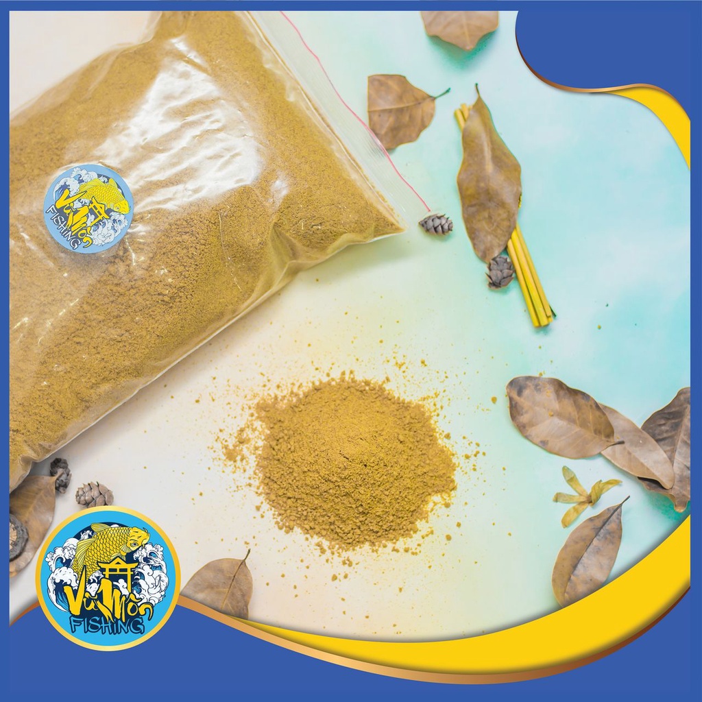 MỒI CÂU CÁ CÁM VŨ MÔN 28 %  ĐẠM 1KG SIÊU HOT - VŨ MÔN NINH BÌNH