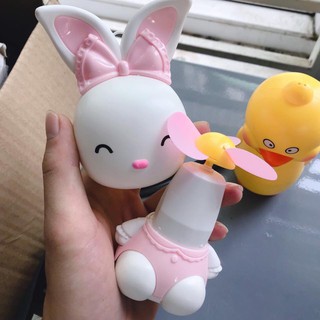 [KING10 GIẢM 10K][GIÁ HỦY DIỆT] QUẠT MINI FAN HÌNH THÚ SIÊU CUTE