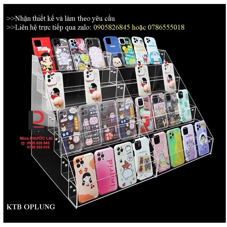 Kệ trưng bày ốp lưng