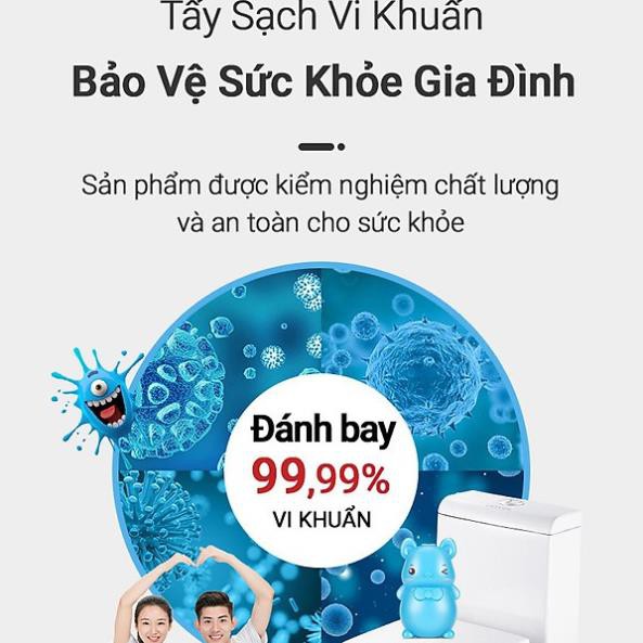 Lọ Thả bồn cầu Nhật bản, Vệ Sinh Bồn Cầu, Giúp Hỗ Trợ Giảm Thông Tắc Bồn Cầu Và Khử Mùi, Diệt Sạch 99% Vi Khu