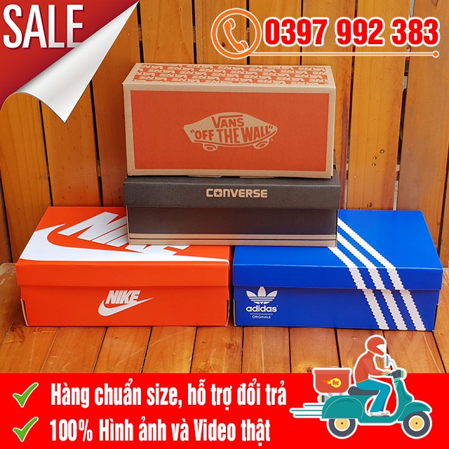 [GHI CHÚ HOẶC INBOX] Box Hộp Giày Sneaker Các Loại