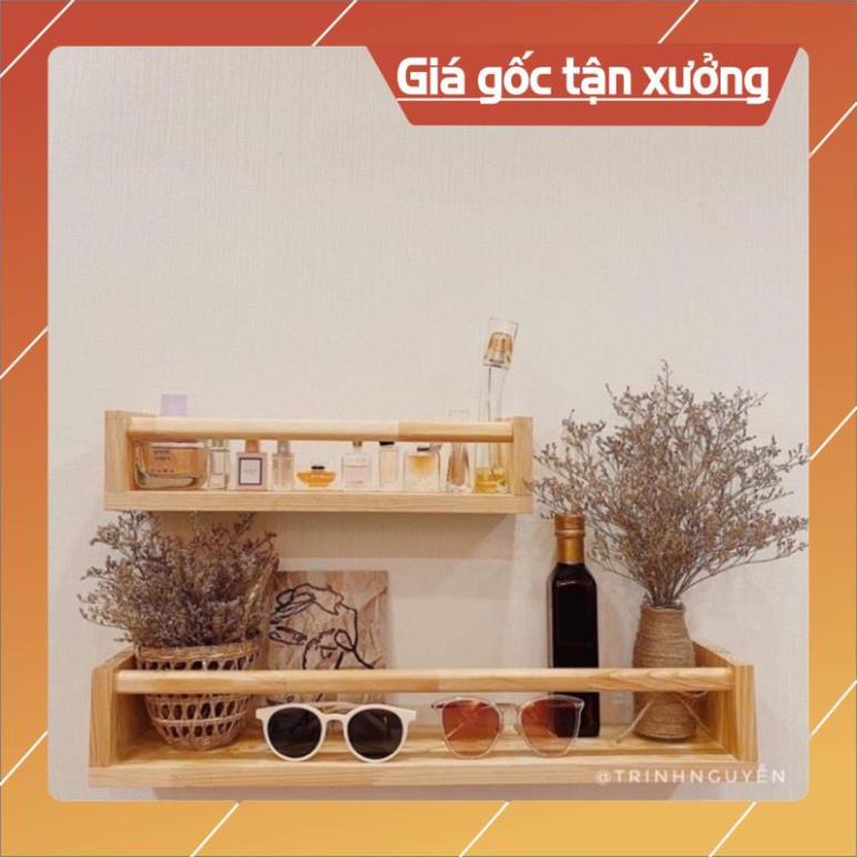 Kệ gỗ treo tường chữ U,kệ giá sách,kệ đựng gia vị,giá treo tường đa năng