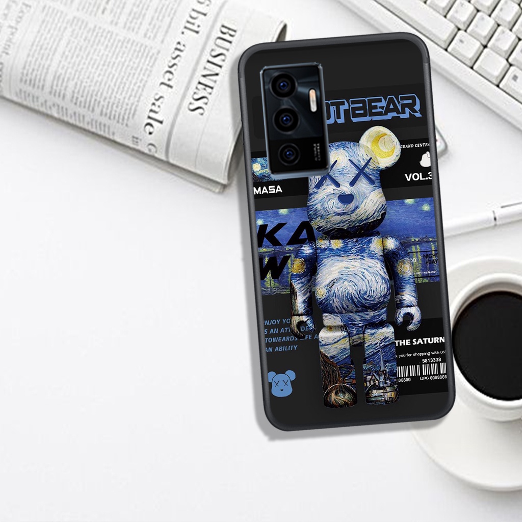 ỐP LƯNG VIVO V19/V20/V21/V23E/Y15S/Y21/Y21S/Y33S ,IN HÌNH GẤU ROBOT, GẤU LV MÀU SẮC SIÊU ĐẸP