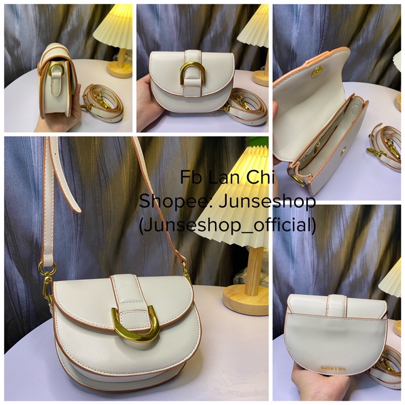 Túi đeo chéo móng ngựa size 18cm chuẩn xuấttt xịnnn