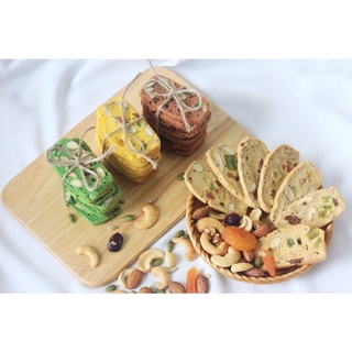 Bánh BISCOTTI nguyên cám- Bánh ăn kiêng không đường 100% by Finn Healthy