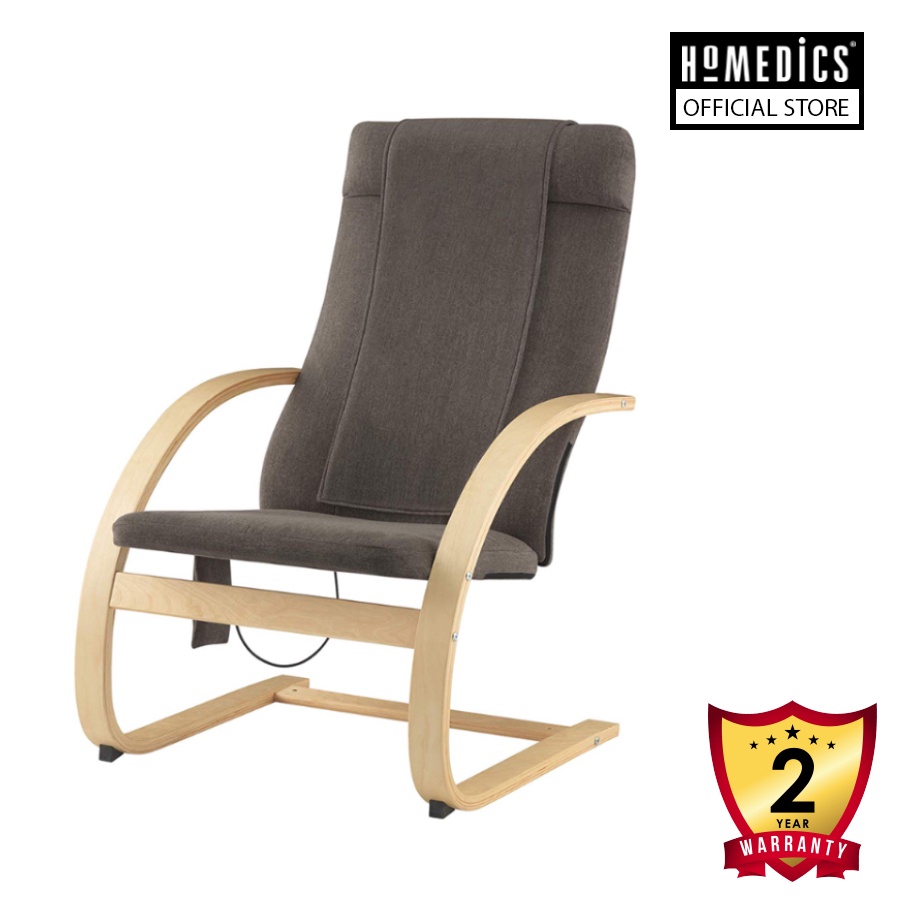 Ghế thư giãn massage công nghệ Shiatsu 3D cao cấp, gỗ tự nhiên HoMedics MCS-1200H