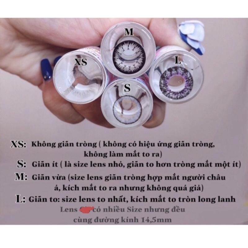 50 mẫu lens Đen( Black) giãn vừa_Không độ (FREE SHIP)