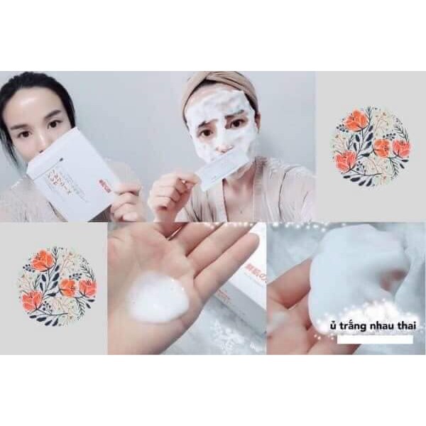 Ủ trắng da nhau thai hộp 50 gói | Thế Giới Skin Care