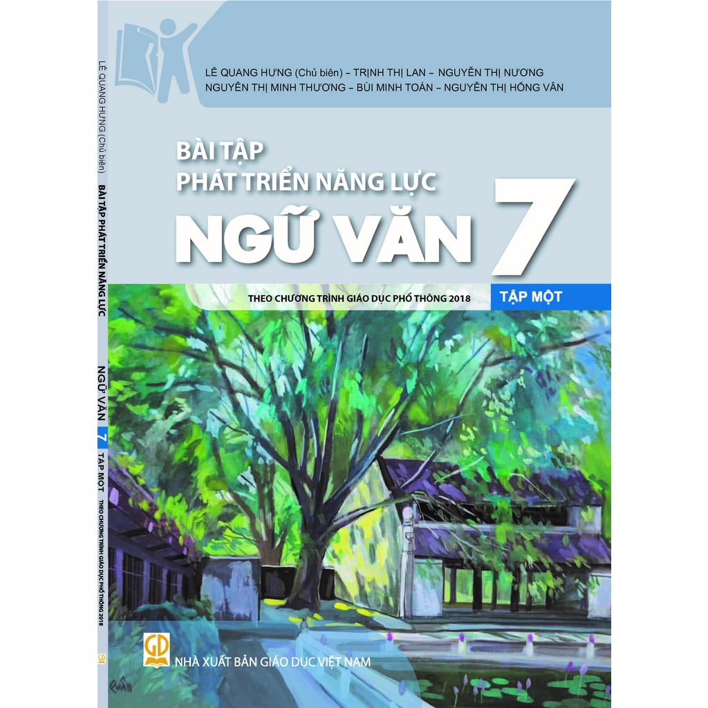 Sách - Bài tập phát triển năng lực Ngữ Văn lớp 7 tập 1 (HEID)