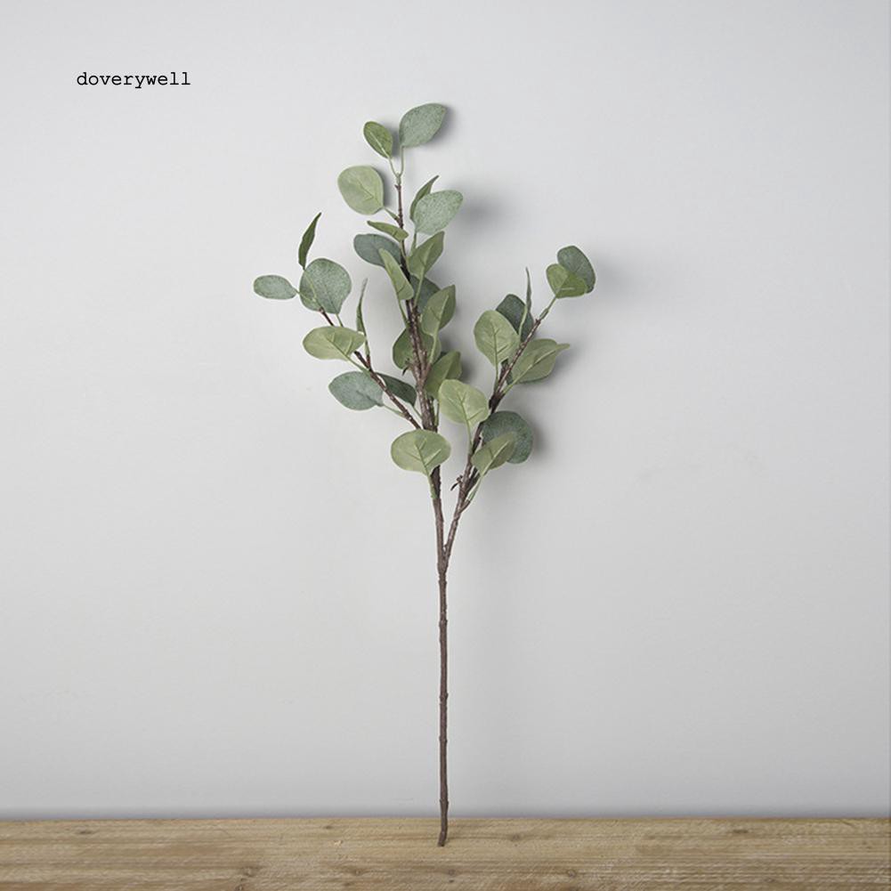 Nhánh hoa cây bạch đàn khô nhân tạo tiện dụng dùng để trang trí nhà cửa