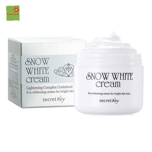 [Mã giảm giá của shop] Kem Dưỡng Trắng Da Secret Key Snow White Cream 50g