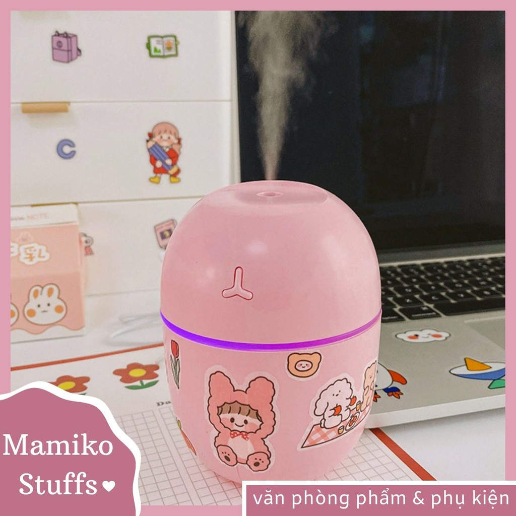 MÁY PHUN SƯƠNG MINI (TẶNG KÈM STICKER) SIÊU CUTE (2 MÀU)