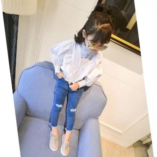 Jeans bé gái 