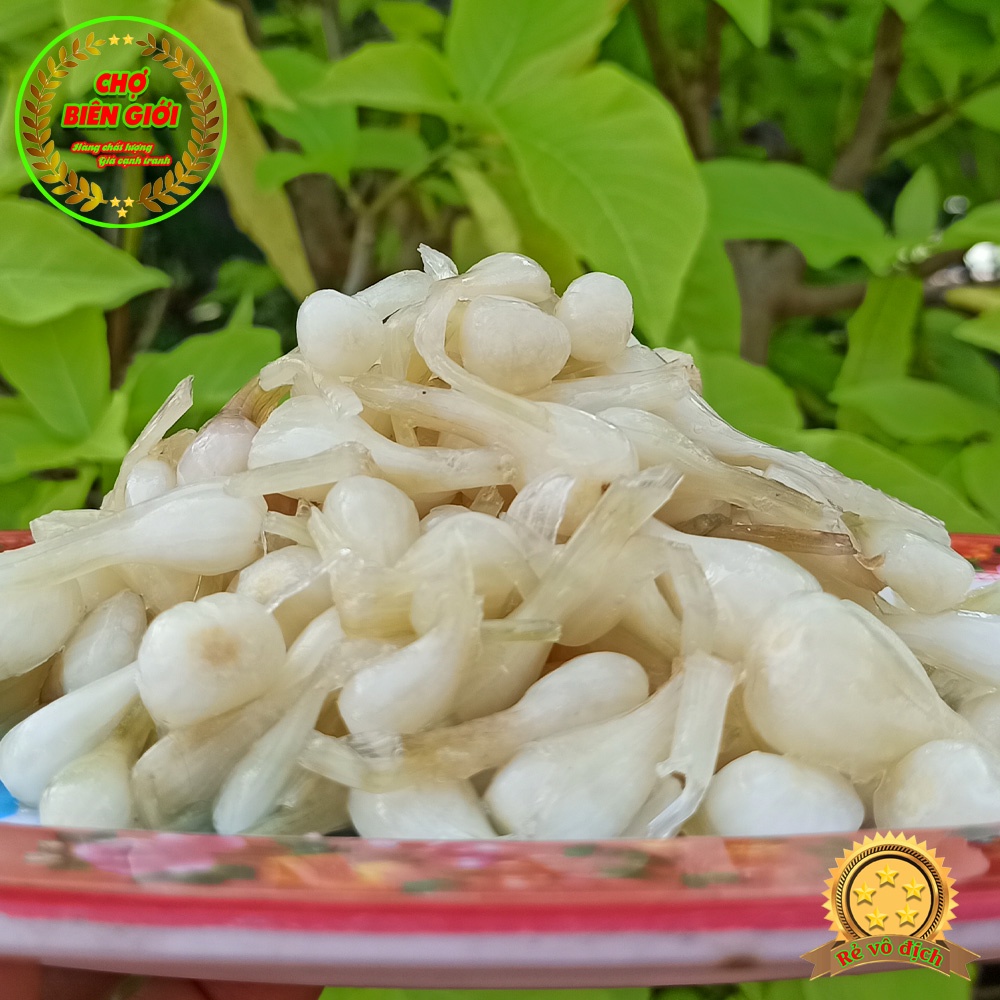 Kiệu Ngâm Đường Ăn Với Tôm Khô Loại Đặc Biệt Kiểu Truyền Thống Hủ 500gr