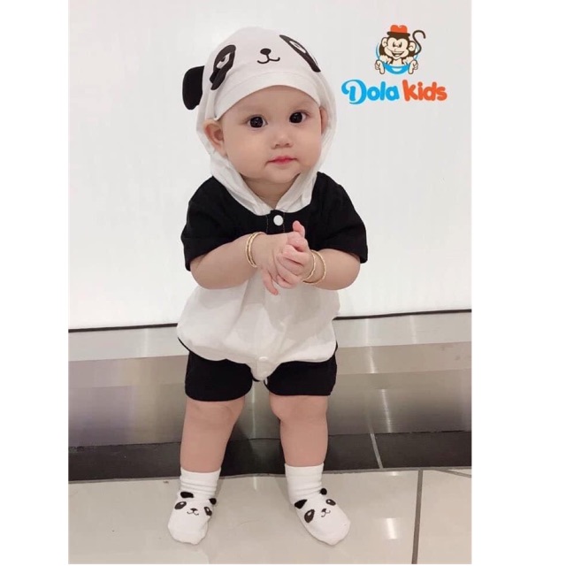 Bộ body cho bé cực yêu ( cọp, gấu trúc, cún xanh, vịt vàng)