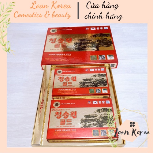 TINH DẦU THÔNG ĐỎ CHEONGSONGWON GOLD HÀN QUỐC