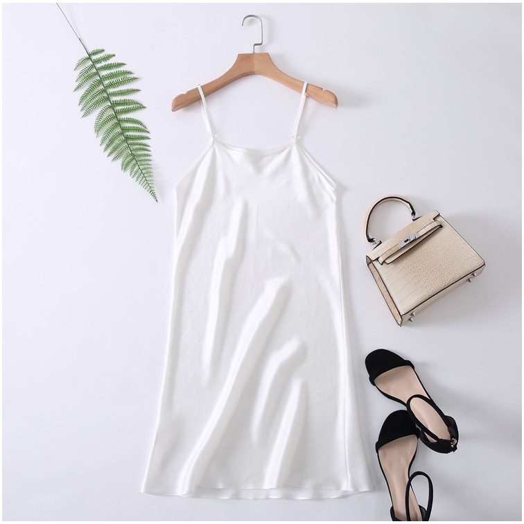 Váy ngủ 2 dây, đầm suông chất đũi hàng cao cấp - Minwear | BigBuy360 - bigbuy360.vn