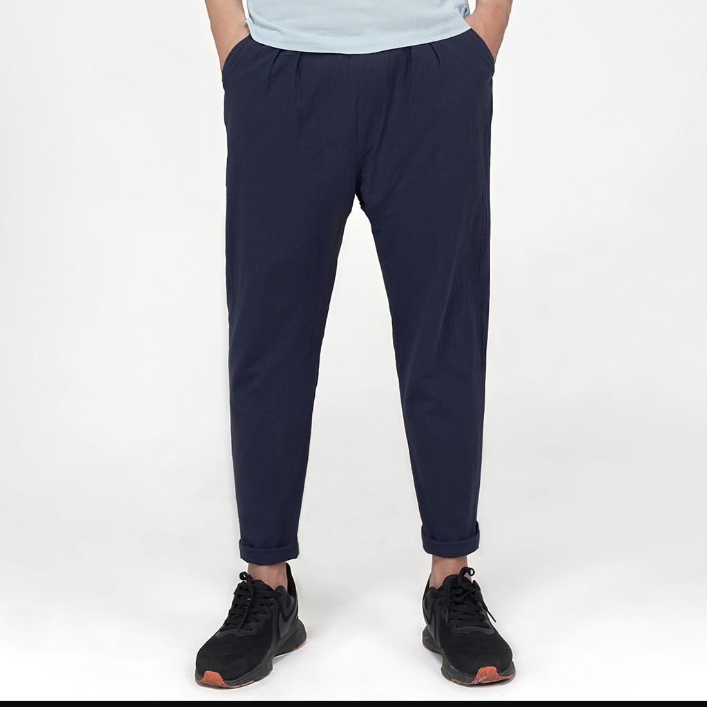 Quần Nam Chất Linen Đũi ROUGH Dáng Baggy, Mềm, Mịn, Thoáng Mát, Thoải mái | BigBuy360 - bigbuy360.vn