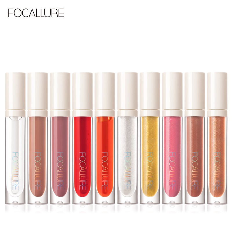 FOCALLURE PLUMPMAX High Shine & Shimmer Lip Gloss 10 màu 3g 1pc #8