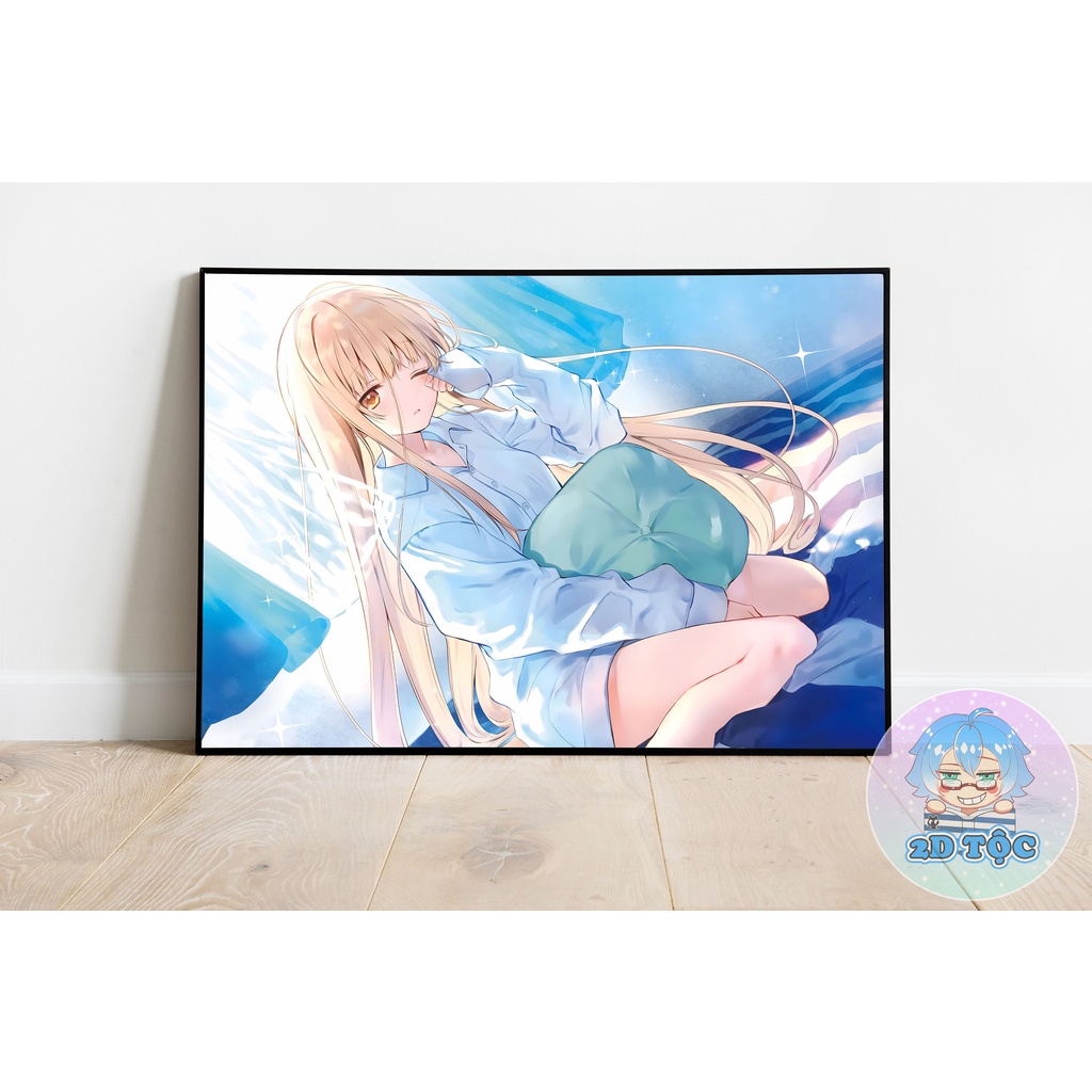 TRANH POSTER A3 THIÊN SỨ NHÀ BÊN  CHẤT LIỆU GIẤY CAO CẤP – TRANH POSTER TREO TƯỜNG DÁN TƯỜNG BY 2D TỘC SHOP