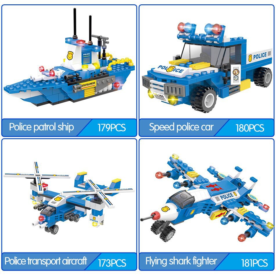 Đồ chơi xếp hình,lắp ráp lego ghép hình cho bé- Tàu tấn công Biston