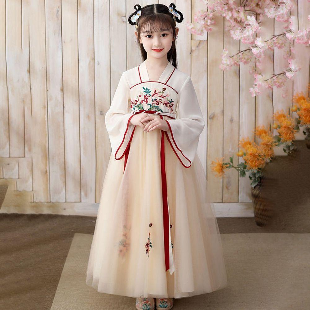 Trang Phục Công Chúa Trung Hoa Truyền Thống Cổ Điển Dùng Làm Đạo Cụ Chụp Ảnh Cho Bé Gái