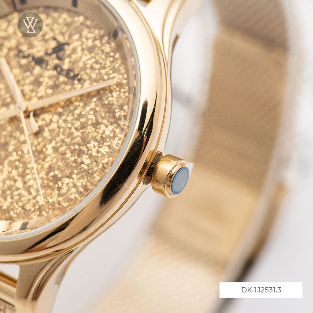 Đồng Hồ Quartz Nữ Daniel Klein Premium Ladies WATCHSTORE DK.1.12531.3 Mặt Kính Khoáng 35mm, Dây Kim Loại, Vỏ Thép