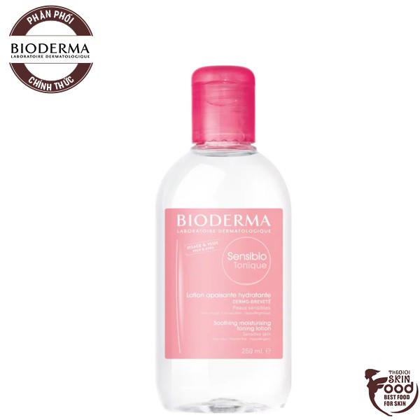 [Size 250ml] Nước Hoa Hồng Cho Da Nhạy Cảm Bioderma Sensibio Tonique
