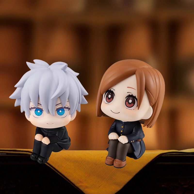 Js Hàng Có Sẵn Mô Hình Nhân Vật Anime Jujutsu Kaisen Dễ Thương Bằng PVC Mẫu Hoạt Hình Gojo Satoru Itadori Yuji Look Up