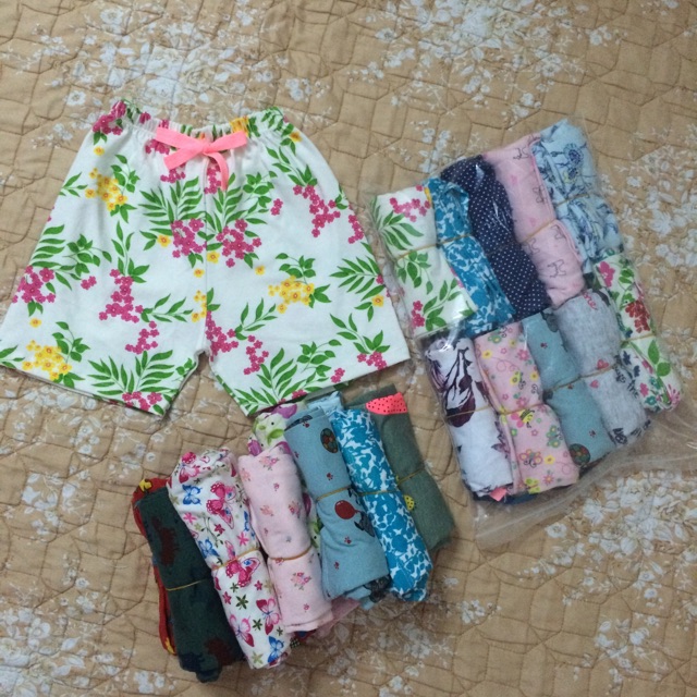 Set 10 quần đùi bé gái
