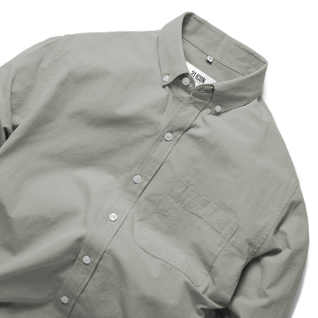 Áo sơ mi nam Double'D tay dài trơn SE2XAM | BigBuy360 - bigbuy360.vn