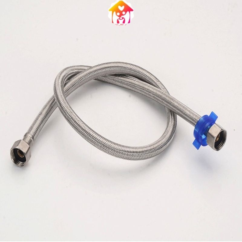 Dây cấp nước inox 304 siêu bền cho bình nóng lạnh-bồn cầu-chậu rửa mặt-Dây cấp SANWA)