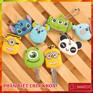 [Giá Sốc] Sale 10 Bọc chìa khóa dễ thương hình thú dễ phân biệt - bảo vệ tài sản của bạn T3S1