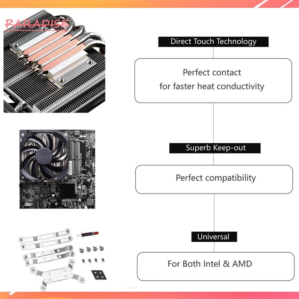 Quạt Tản Nhiệt Cpu Id-Cooling Is-30 4 Cánh