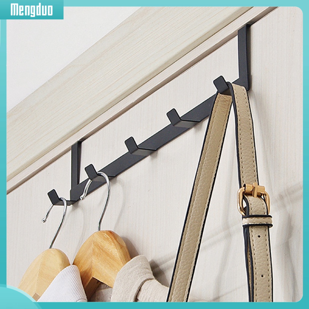 Móc treo đồ gắn phía sau cửa làm bằng sắt tiện dụng