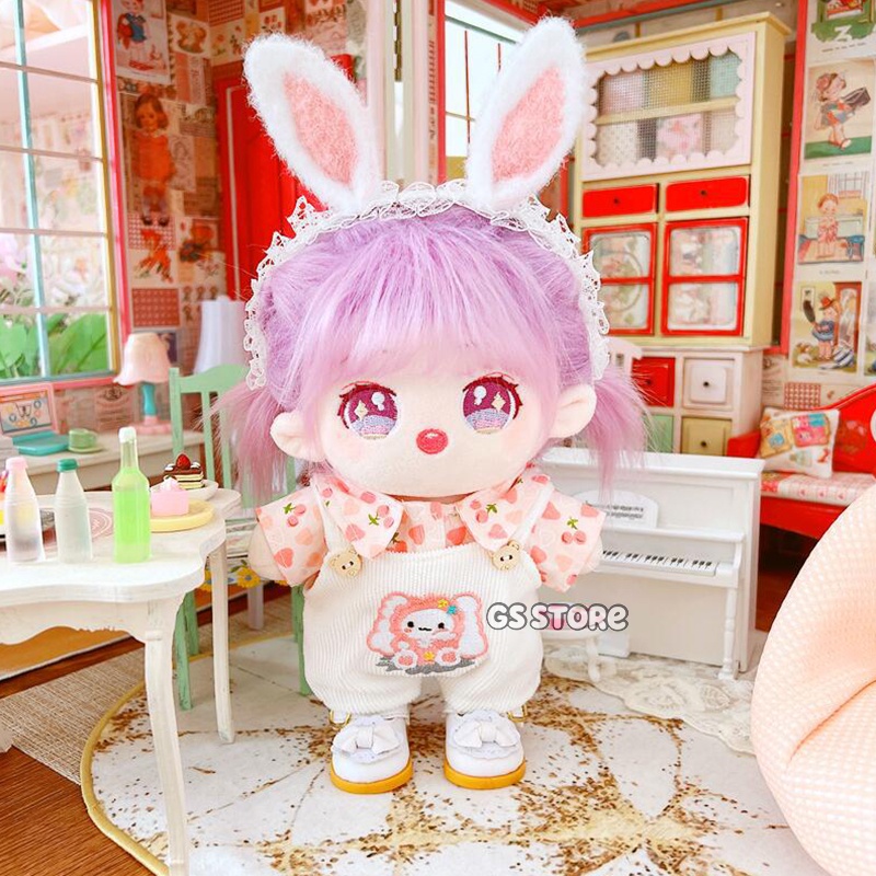 Bộ Quần Áo Cho Búp Bê 20cm Dễ Thương