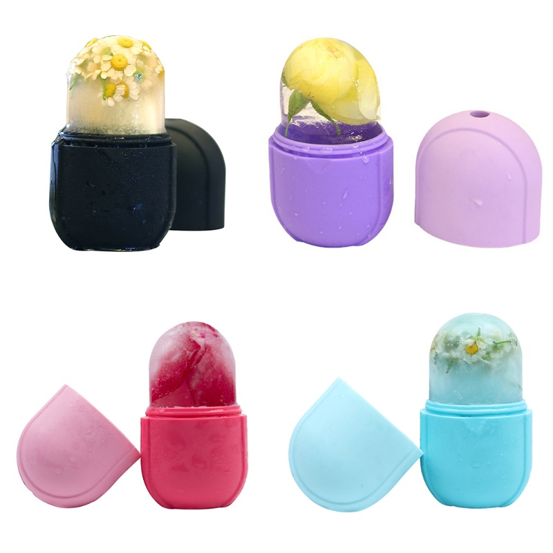 Khay Silicone Làm Đá Mát Xa Làm Săn Chắc Da Mặt YOUYO