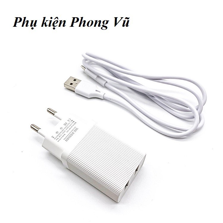 FREESHIP 50K Bộ sạc chân micro  2 Cổng WP- U79 Đa Dạng Cổng Cho samsung
