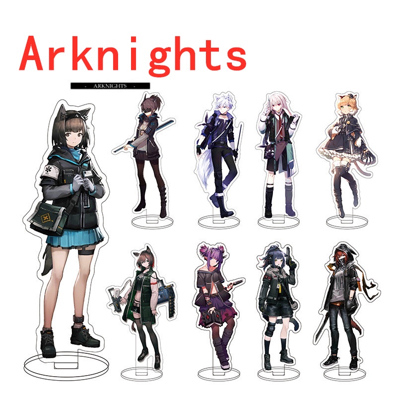 Trò chơi mới Arknights Amiya SilverAsh EXUSIAI Ceylon ngoại vi hoạt hình nhân vật acrylic trang trí 