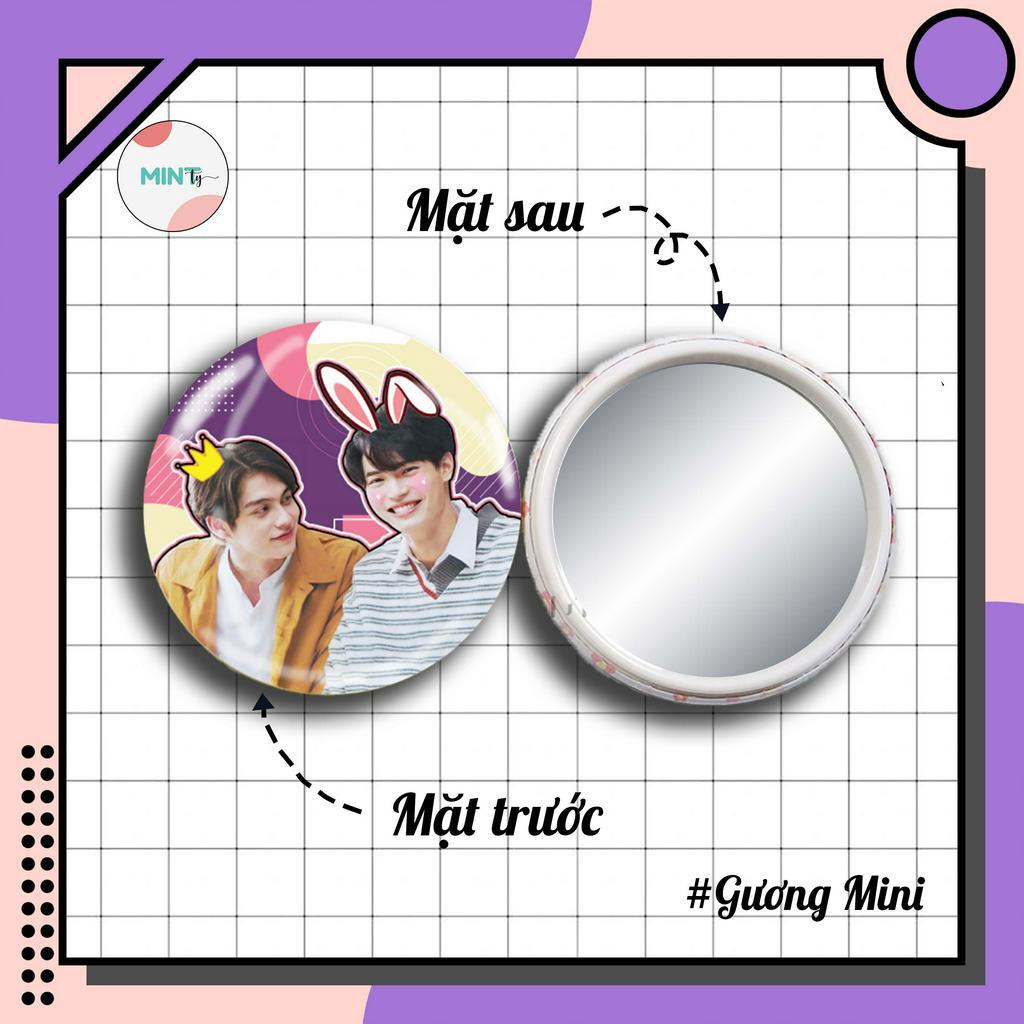 Gương cầm tay Mini Couple BrightWin