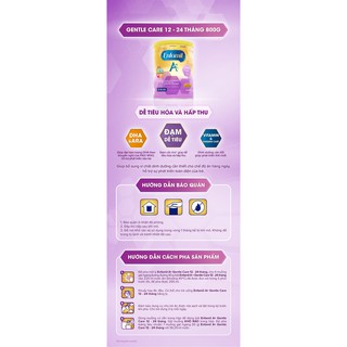 Sữa Bột Enfamil A+ Gentle Care 800g/lon (A+2)